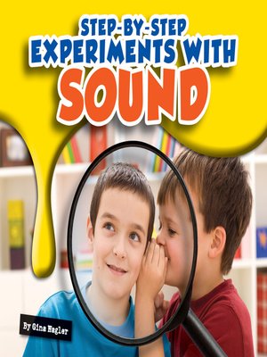 cover image of Step-by-Step Experiments with Sound